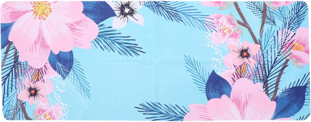 1pc Suede Yoga Mat Yoga Mat Foldable Exercise Pads Bike Axle Nut Yogi Mats Workout Mat Camping Mats Yoga Mats Foldable Yoga Mat Travel Let a Hundred Flowers Bloom Sports