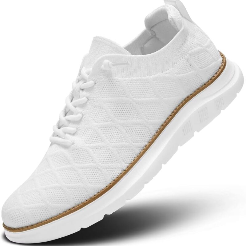 men Casual Dress Oxfords Shoes  Mesh Work Business Walking Sneakers Comfortable Lightweight Soft Sole
