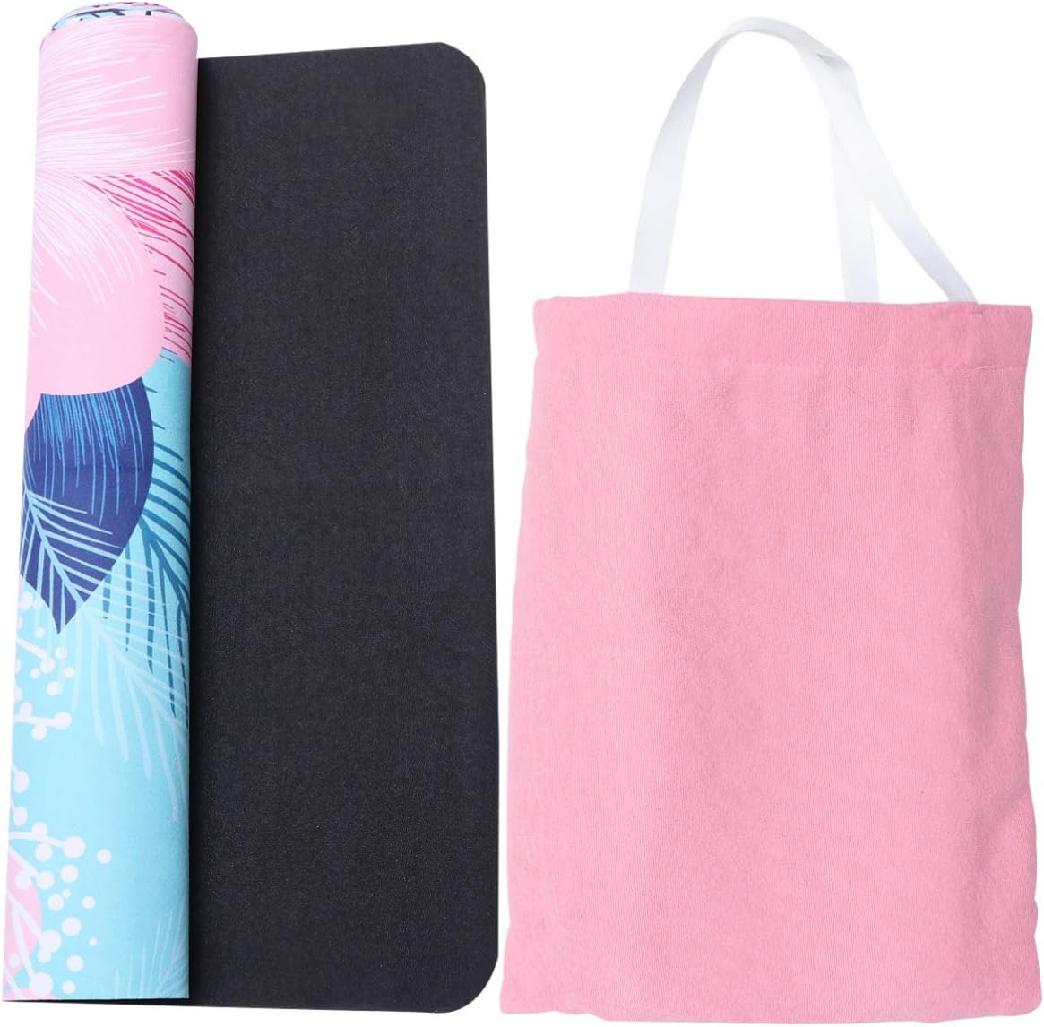 1pc Suede Yoga Mat Yoga Mat Foldable Exercise Pads Bike Axle Nut Yogi Mats Workout Mat Camping Mats Yoga Mats Foldable Yoga Mat Travel Let a Hundred Flowers Bloom Sports - Image 2