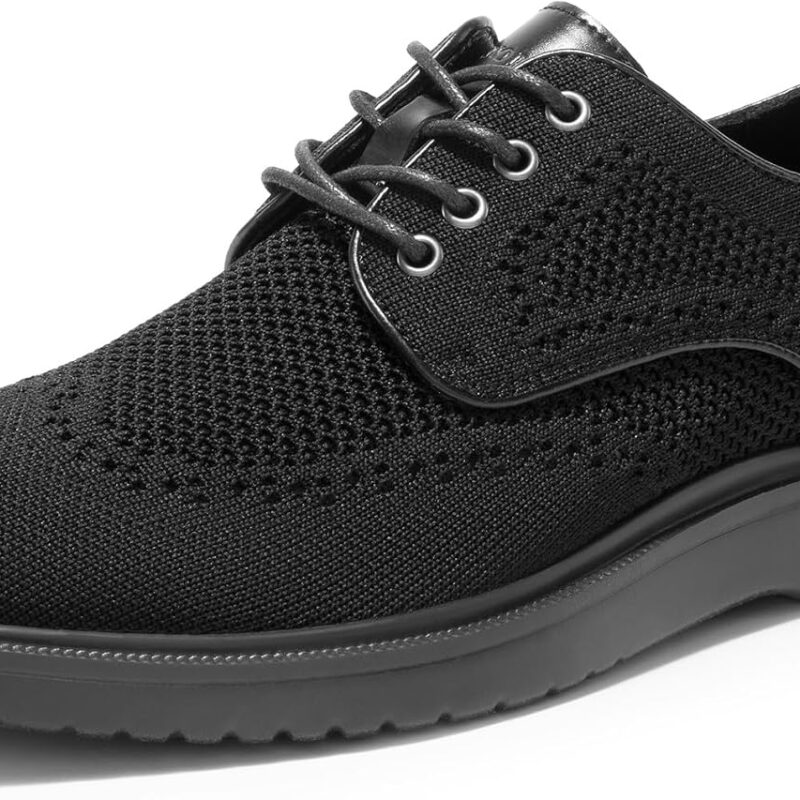 men  Dress Breathable Lace-Up Comfortable  Oxfords Casual Shoes