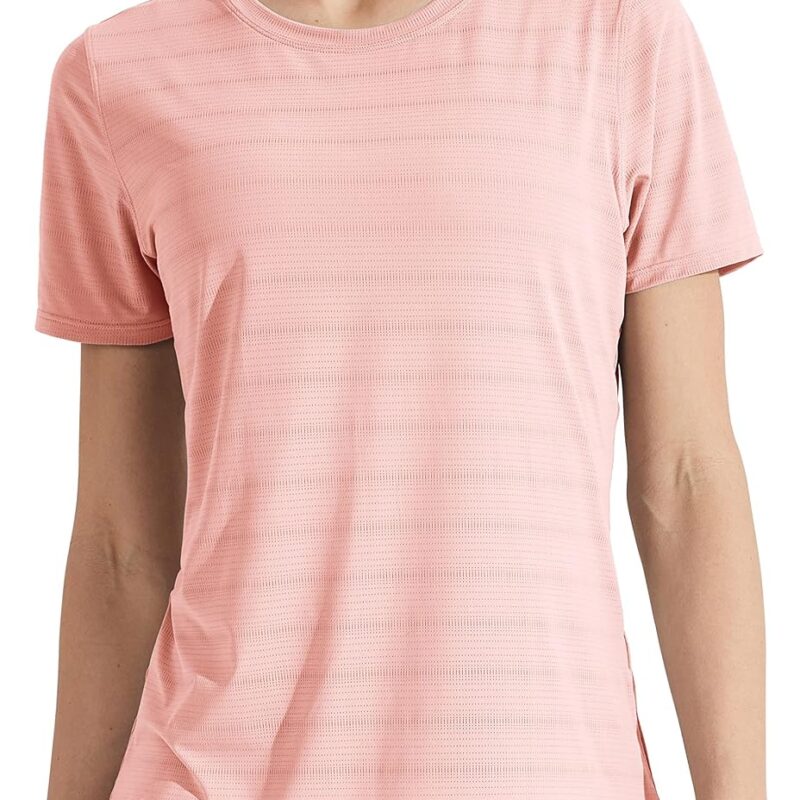 Women's Workout T Shirts Short Sleeve Gym Running Athletic Tops Quick Dry Crewneck Yoga Shirts